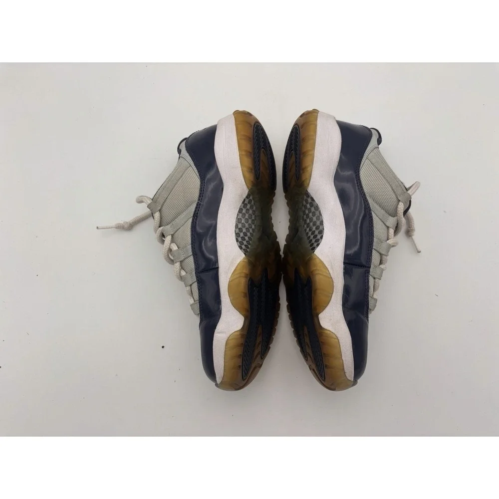 Nike Air Jordan 11 Retro Low Georgetown Mens US‎ 8 Gray Blue Shoes Sneakers